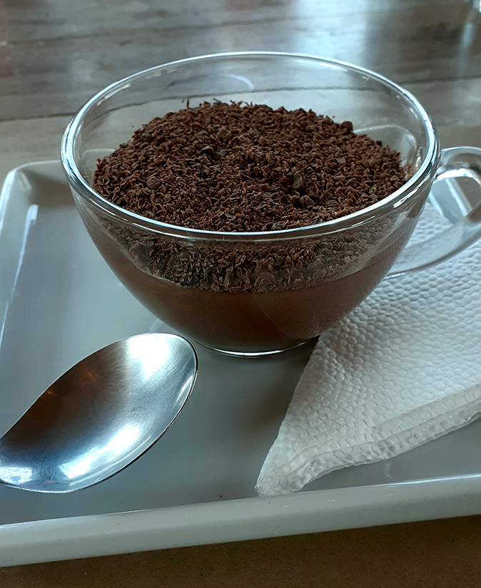 Mousse de Chocolate Belga_Bistrô do Alto_Gonçalves